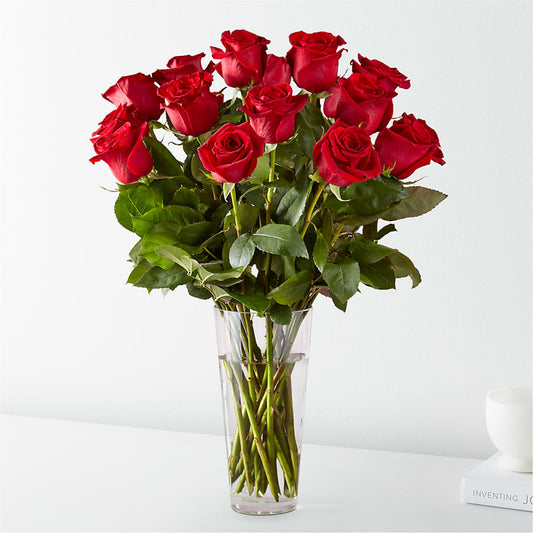 Long Stem Red Rose Bouquet – LANELLE'S FLORAL DESIGNS, Livonia LA