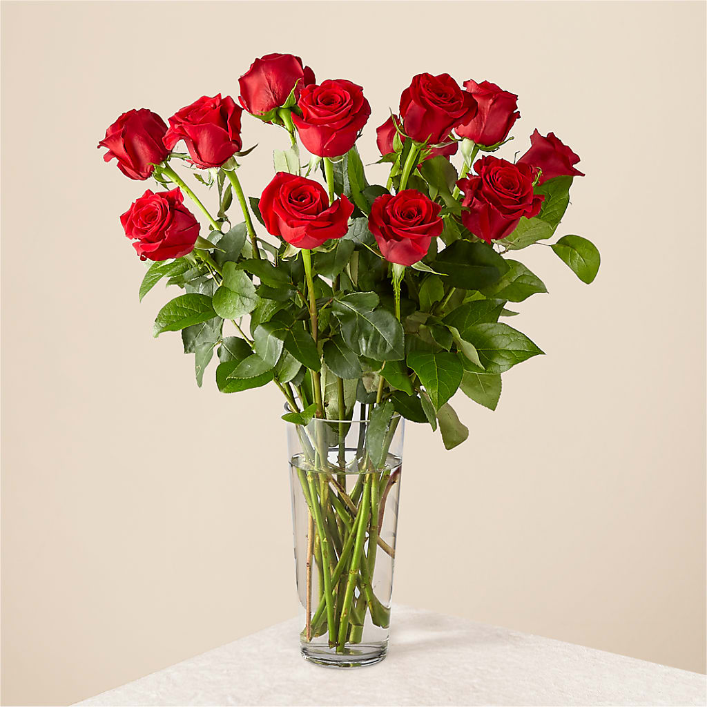 Long Stem Red Rose Bouquet – LANELLE'S FLORAL DESIGNS, Livonia LA