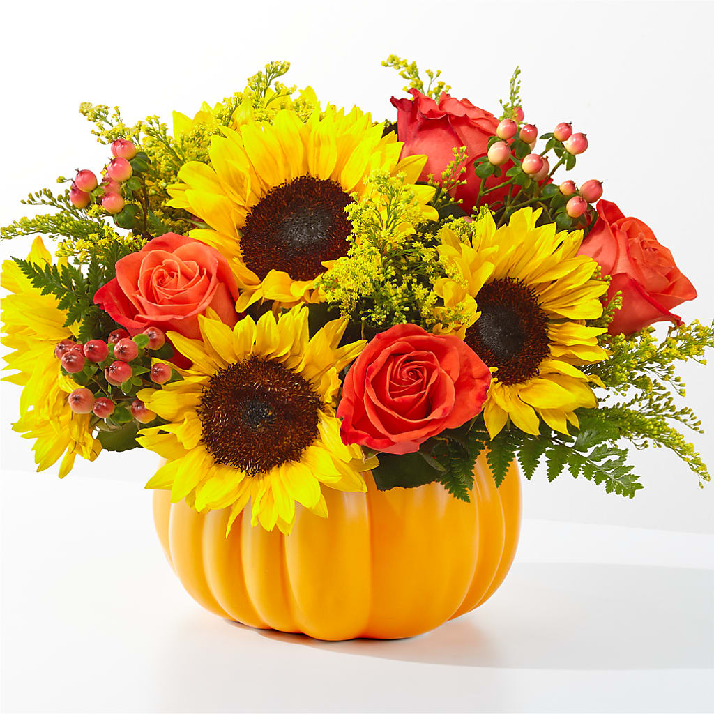 Pick of the Patch Pumpkin Bouquet – LANELLE'S FLORAL DESIGNS, Livonia LA