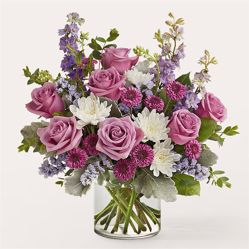 Violet Frost Bouquet – LANELLE'S FLORAL DESIGNS, Livonia LA