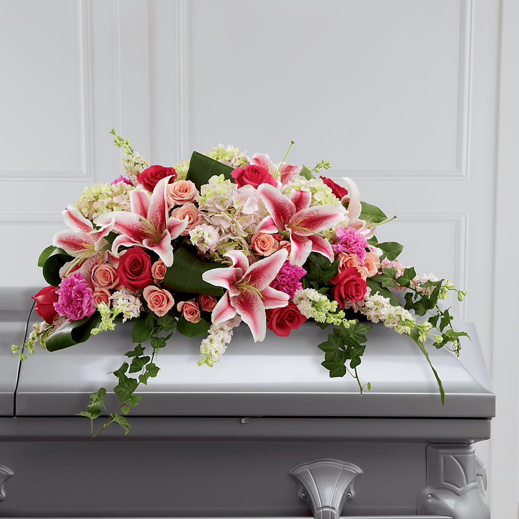 Splendid Grace Casket Spray – LANELLE'S FLORAL DESIGNS, Livonia LA