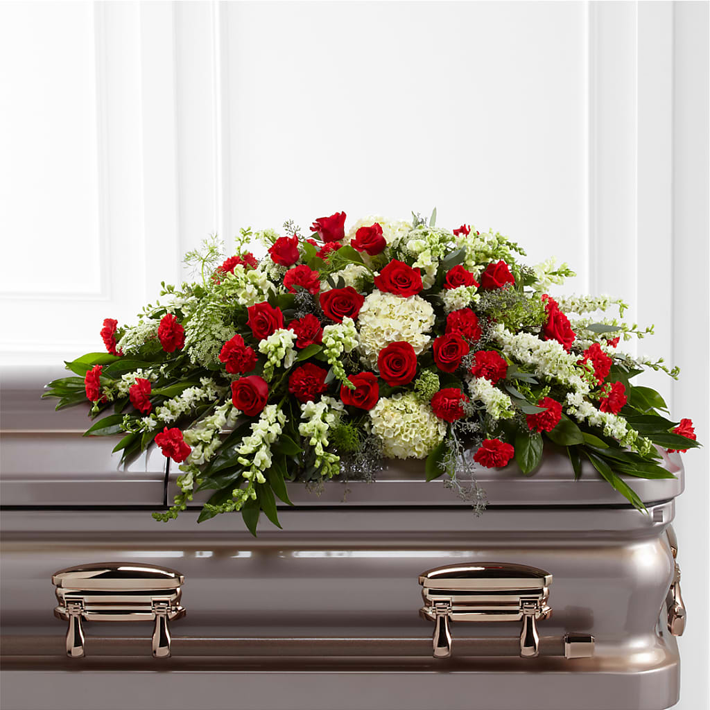 Sincerity Casket Spray – LANELLE'S FLORAL DESIGNS, Livonia LA