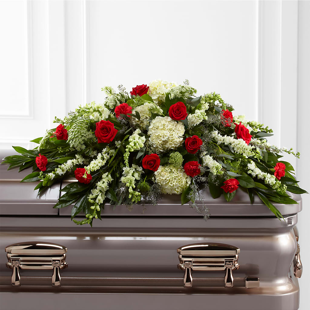 Sincerity Casket Spray – LANELLE'S FLORAL DESIGNS, Livonia LA