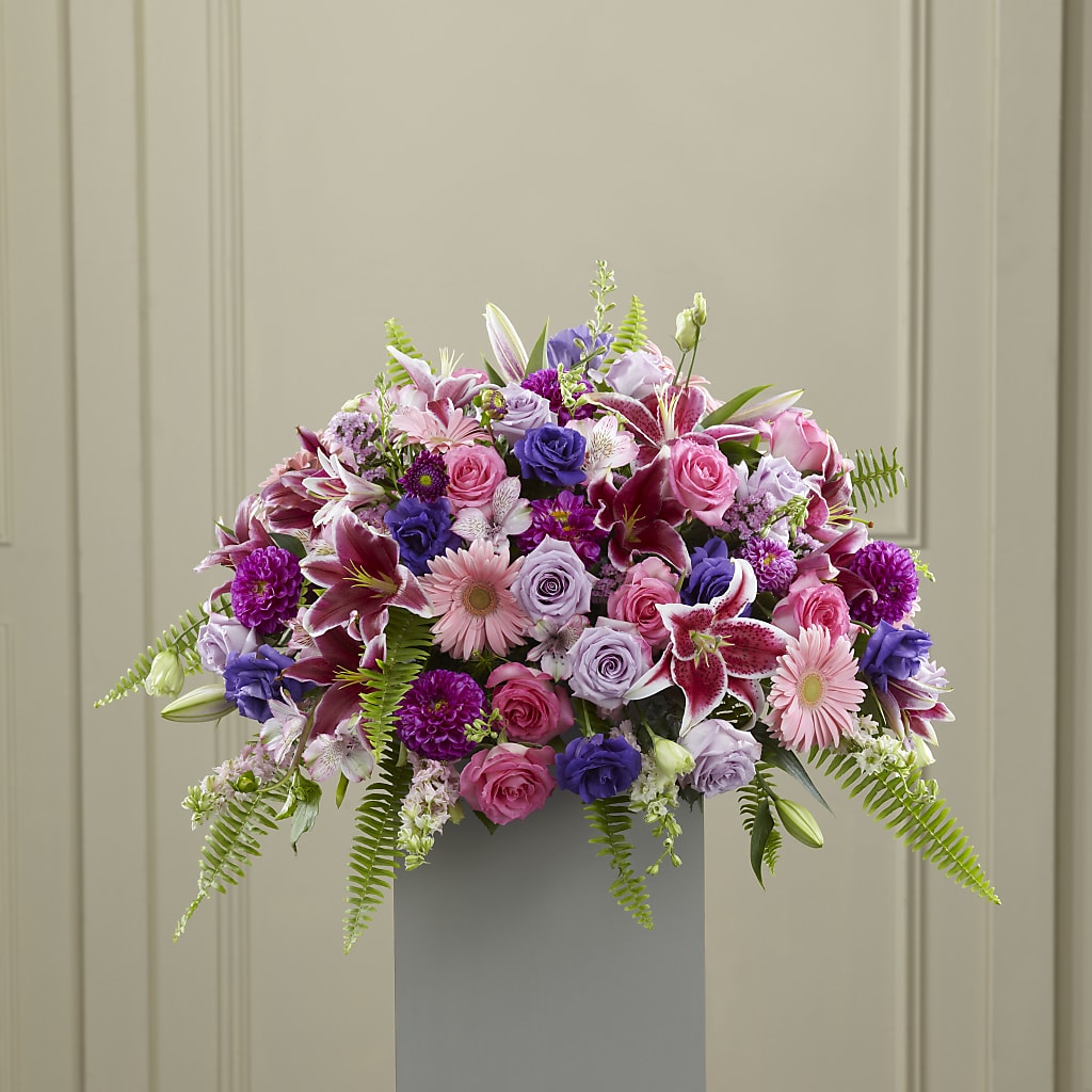 Fare Thee Well Pedestal – LANELLE'S FLORAL DESIGNS, Livonia LA