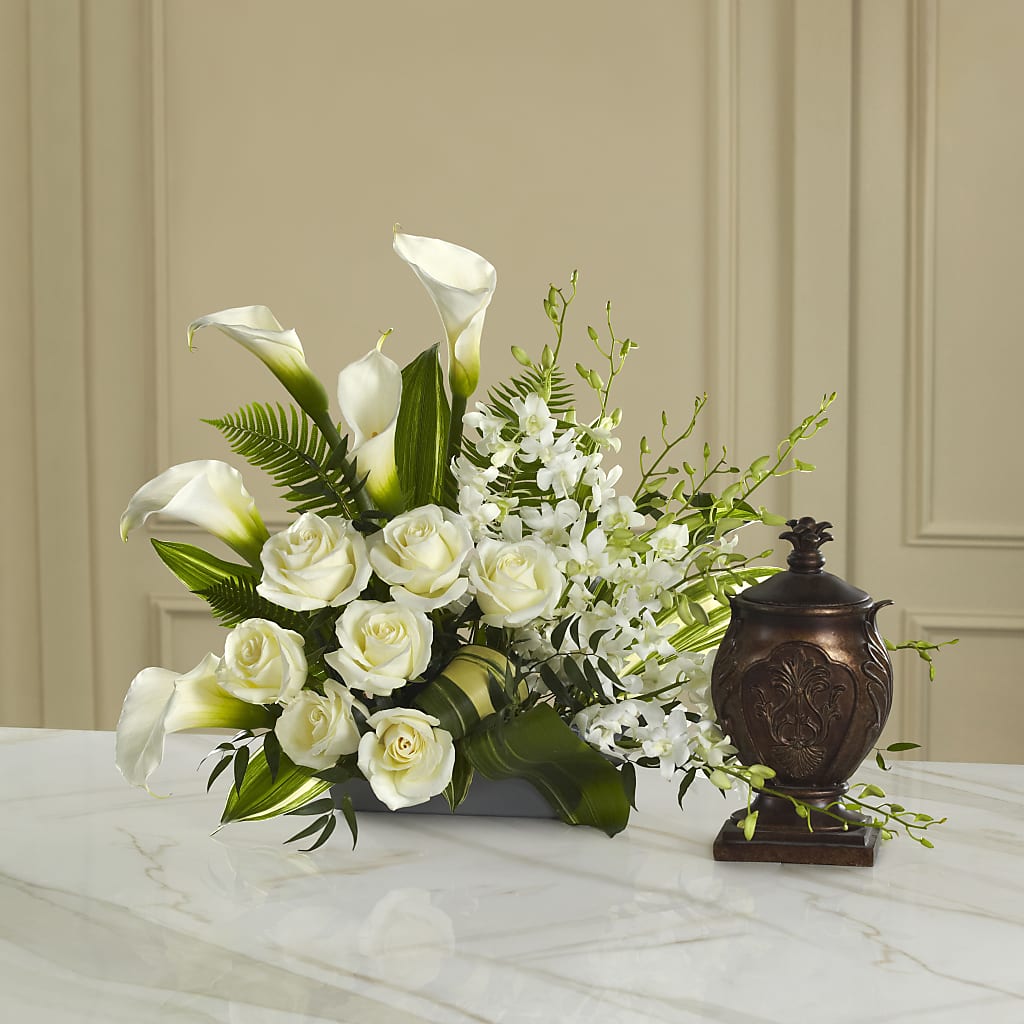 At Peace Arrangement – LANELLE'S FLORAL DESIGNS, Livonia LA