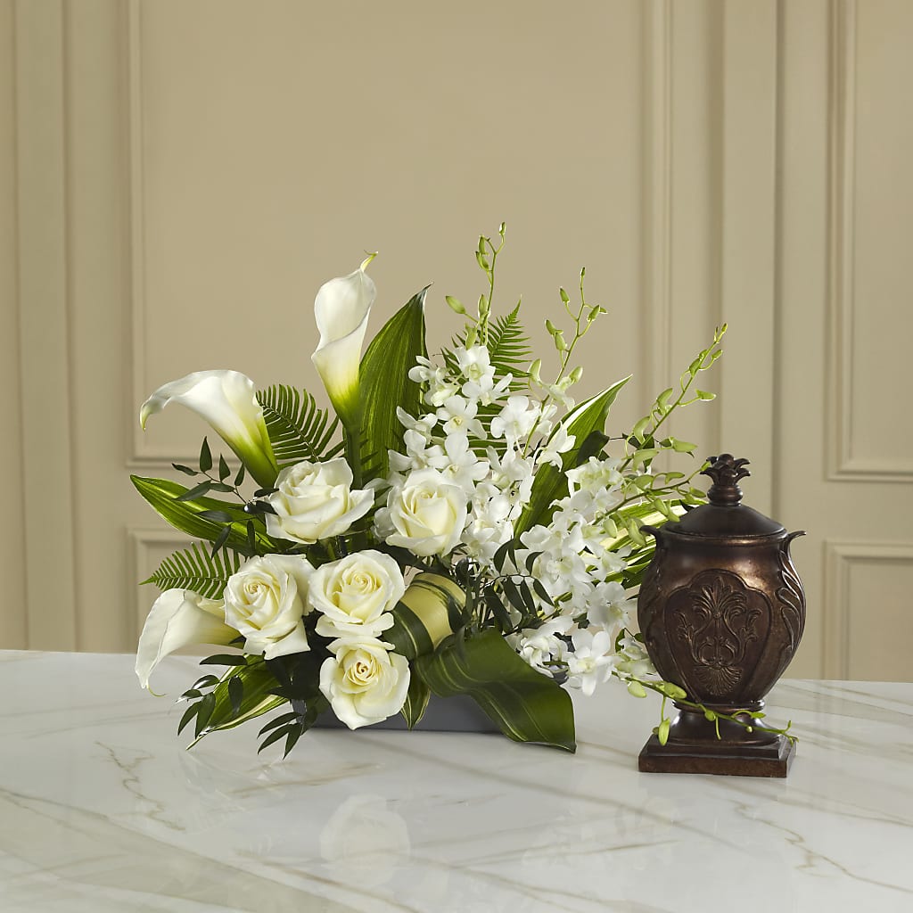 At Peace Arrangement – LANELLE'S FLORAL DESIGNS, Livonia LA