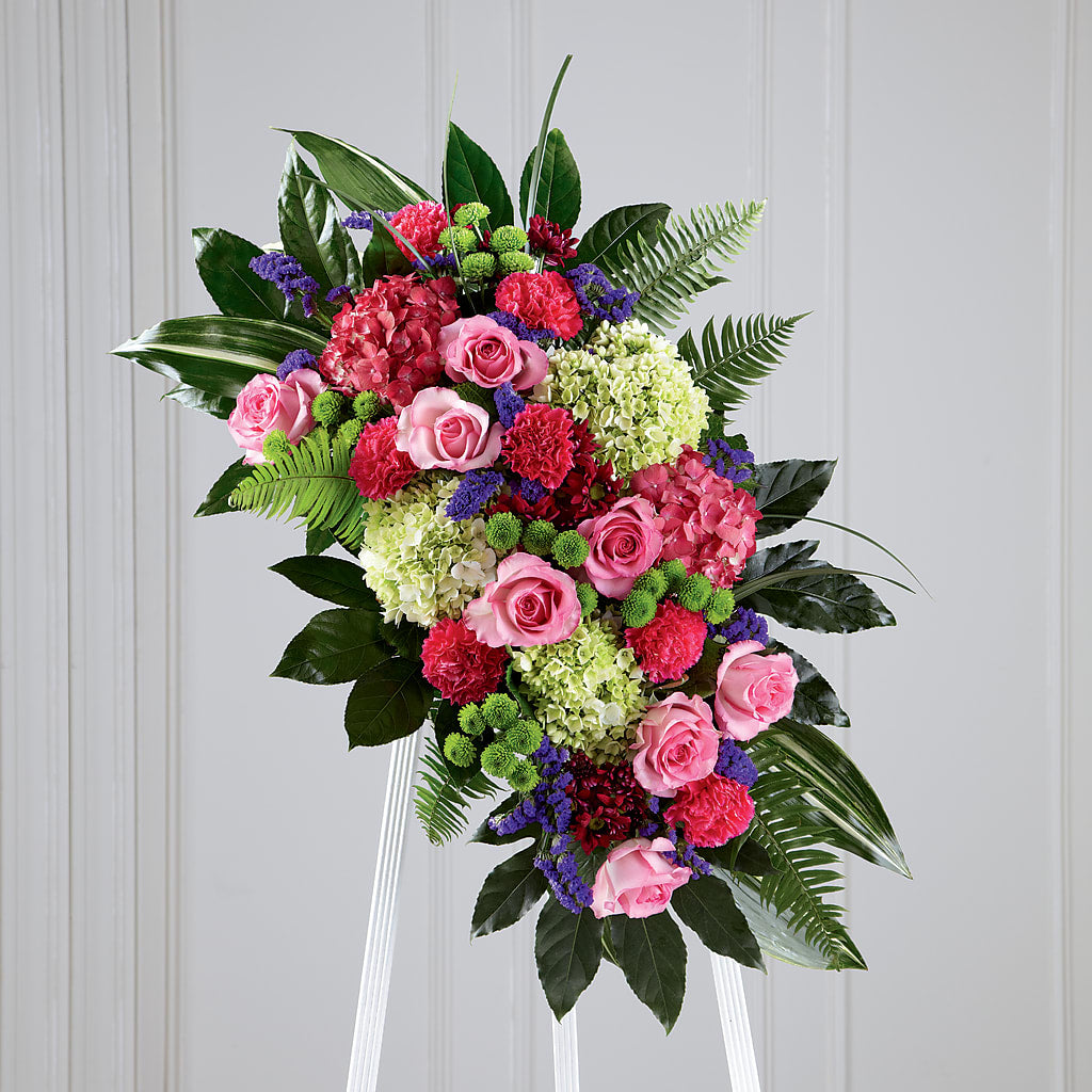 Refreshing Mix Standing Spray – LANELLE'S FLORAL DESIGNS, Livonia LA