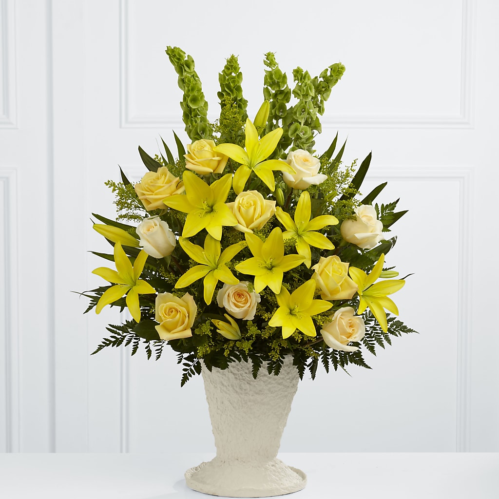 Golden Memories Arrangement – LANELLE'S FLORAL DESIGNS, Livonia LA