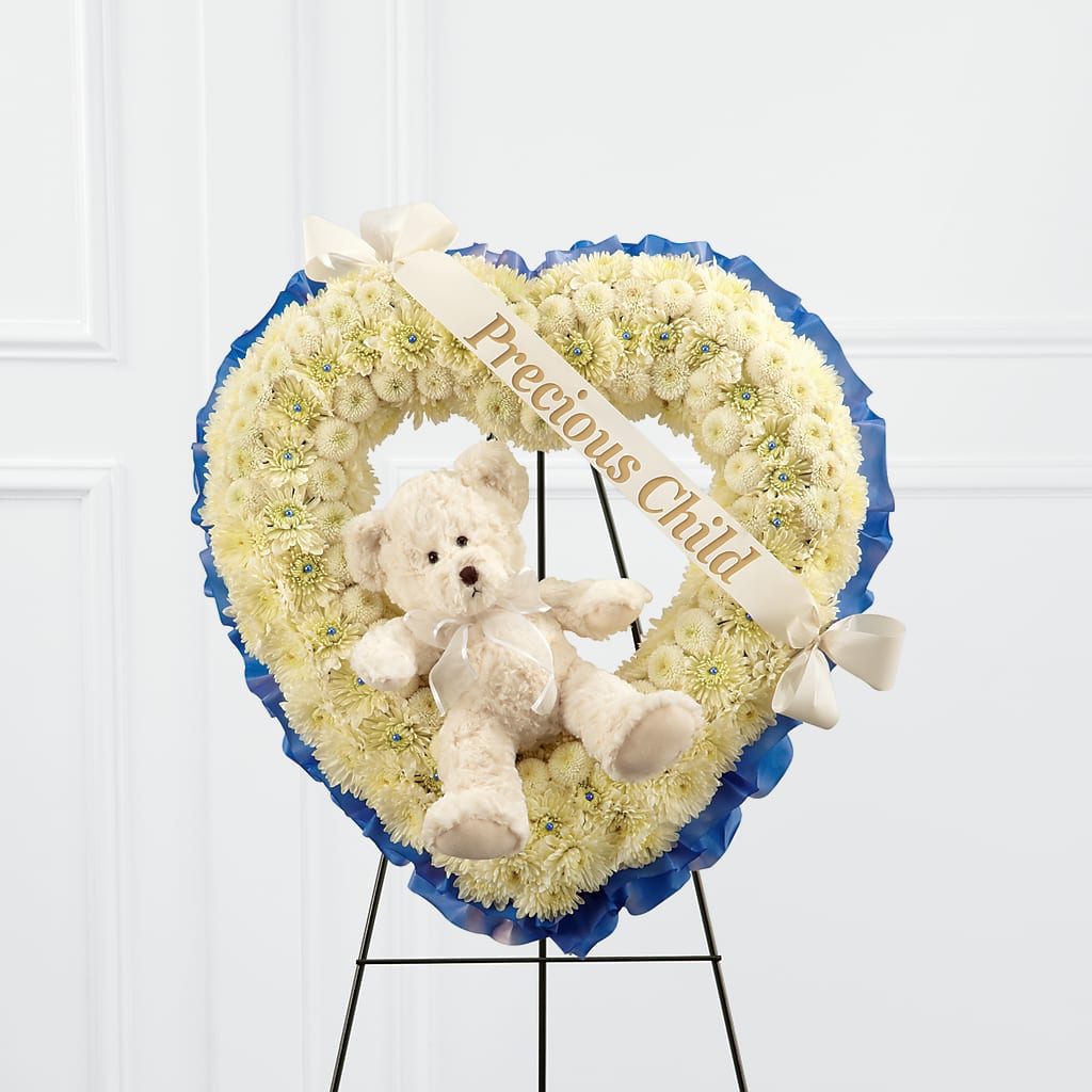 Precious Child Standing Heart – LANELLE'S FLORAL DESIGNS, Livonia LA