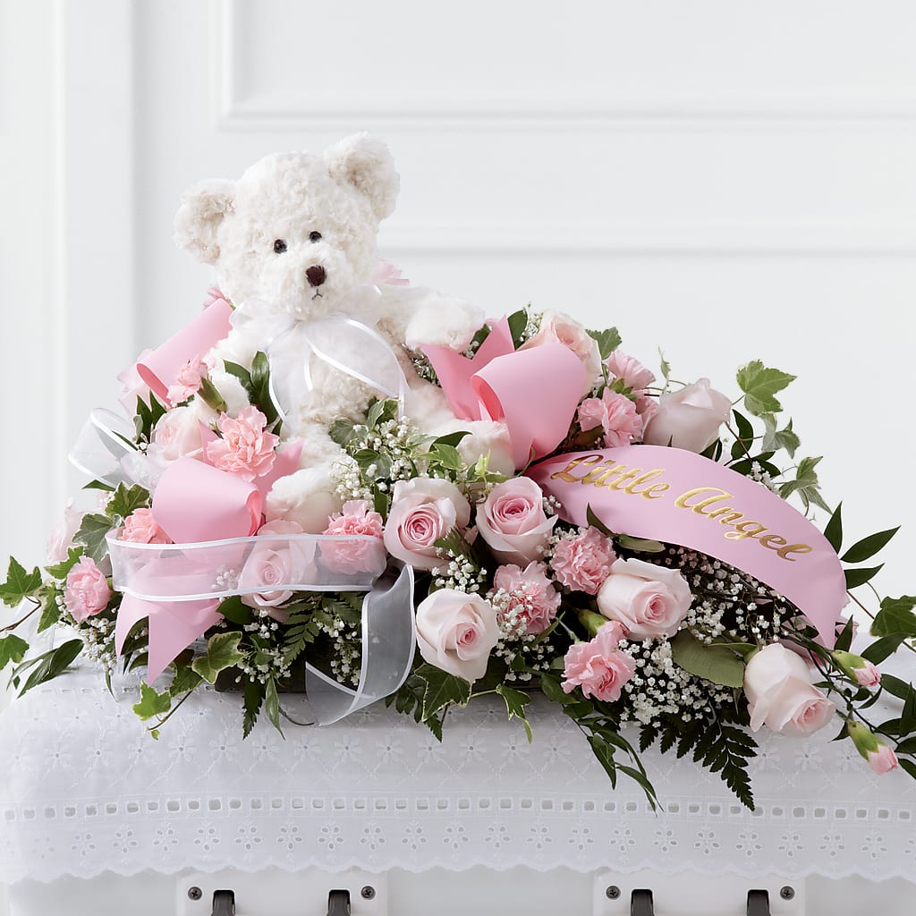 Touch of Sympathy Casket Spray – LANELLE'S FLORAL DESIGNS, Livonia LA