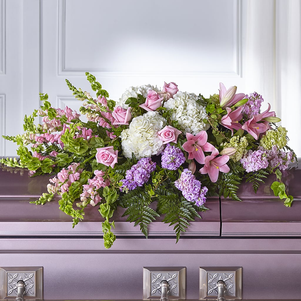 Life's Gratitude Casket Spray – LANELLE'S FLORAL DESIGNS, Livonia LA
