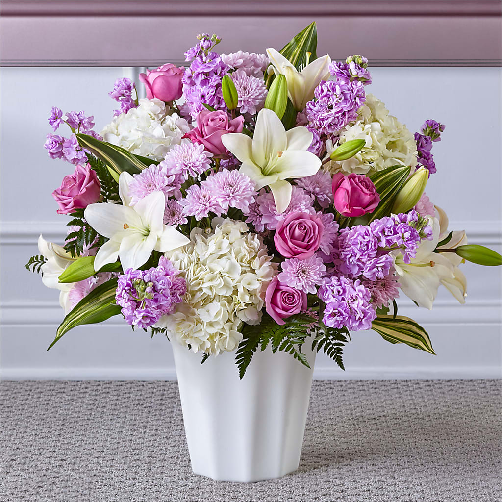 Heaven Sent Floor Basket – LANELLE'S FLORAL DESIGNS, Livonia LA