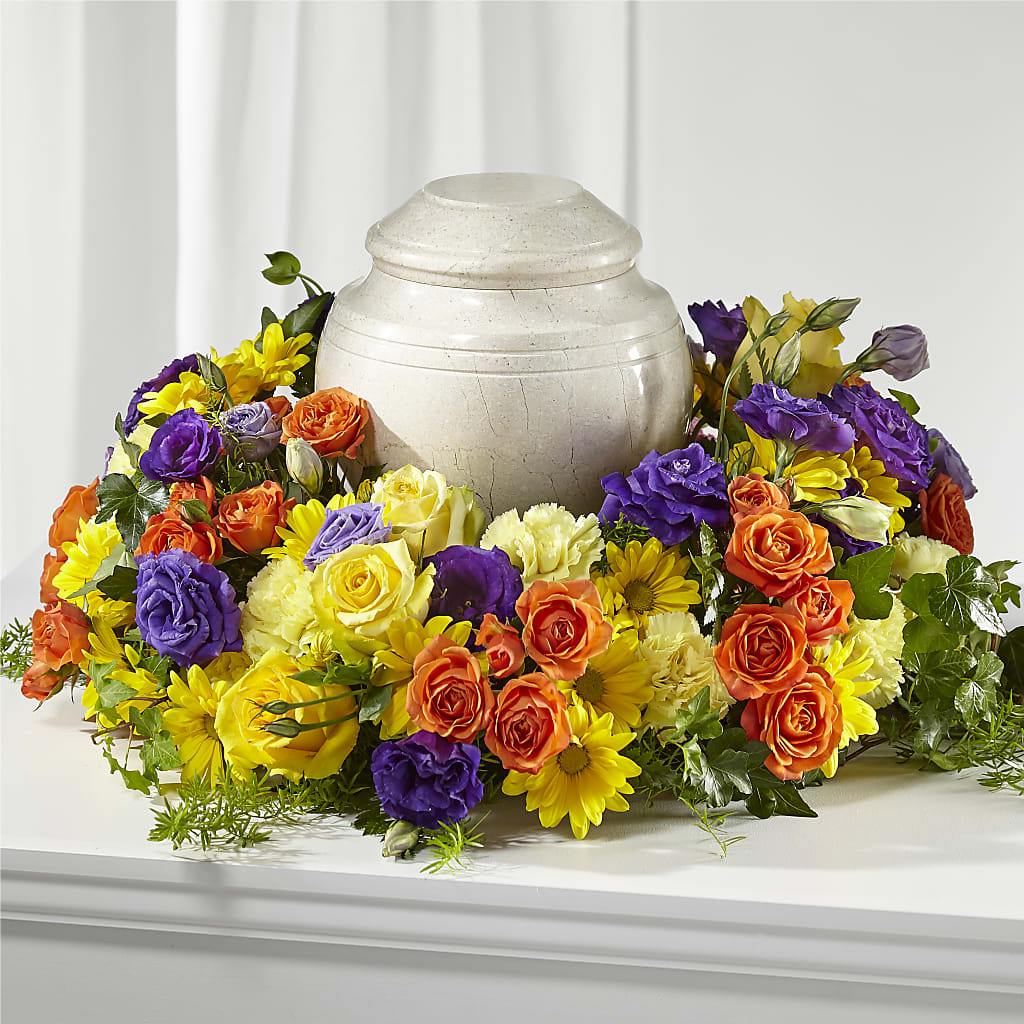 Blossoms of Remembrance Cremation Adornment – LANELLE'S FLORAL DESIGNS, Livonia LA