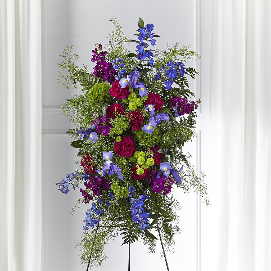 Heavenly Skies Standing Spray – LANELLE'S FLORAL DESIGNS, Livonia LA