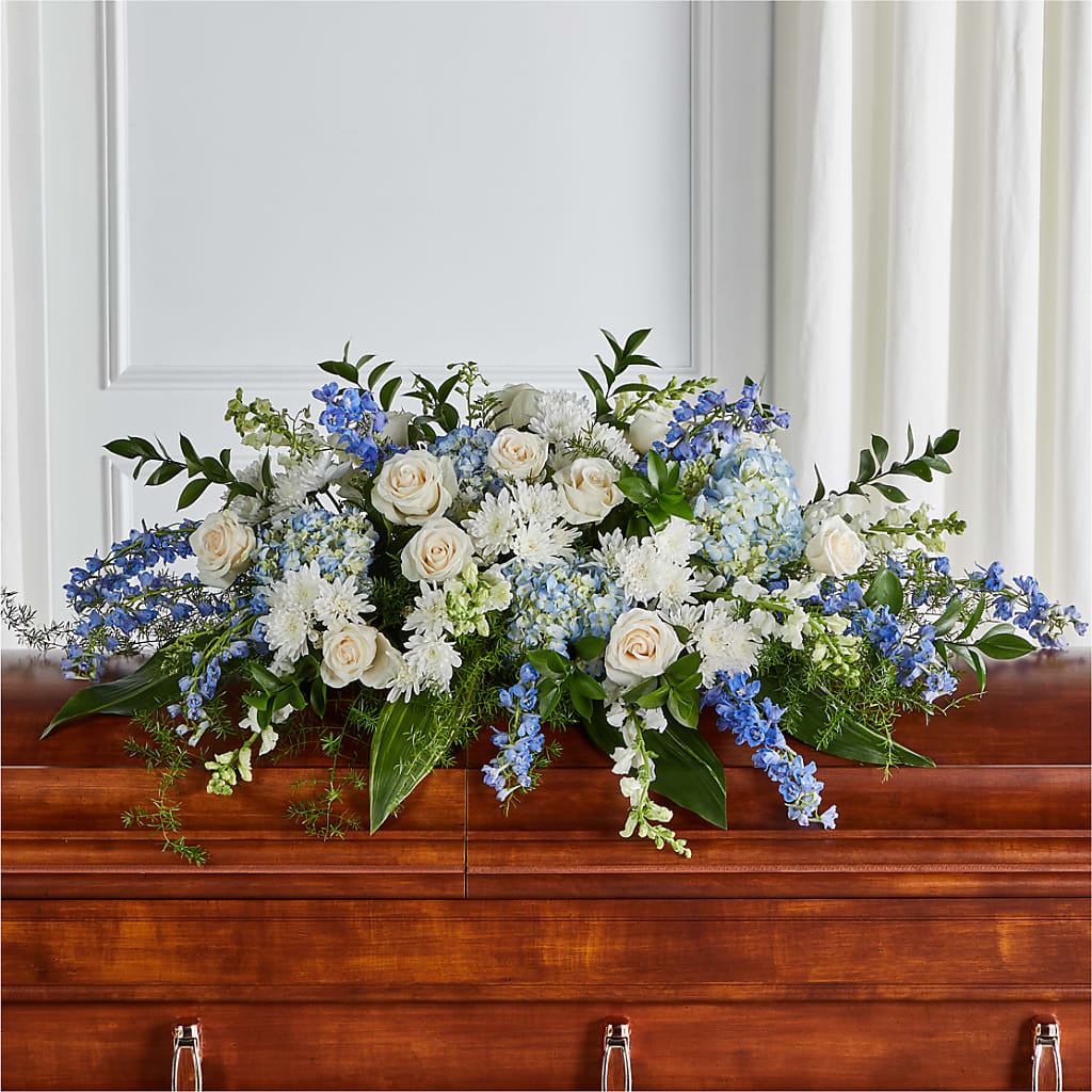 Timeless Essence Casket Spray – LANELLE'S FLORAL DESIGNS, Livonia LA
