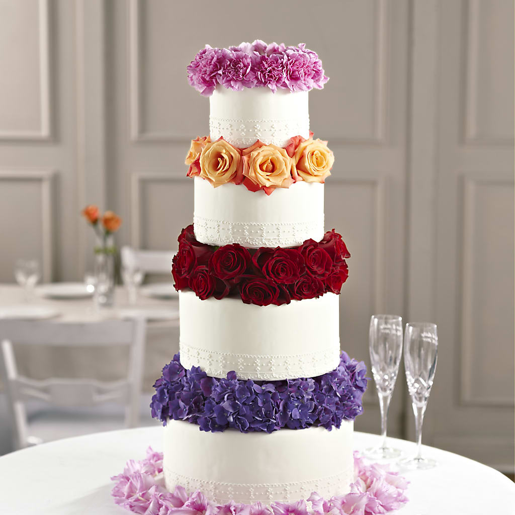 Infinite Love Cake Décor – LANELLE'S FLORAL DESIGNS, Livonia LA
