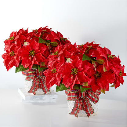 Happiest Holidays Poinsettia Bundle – LANELLE'S FLORAL DESIGNS, Livonia LA