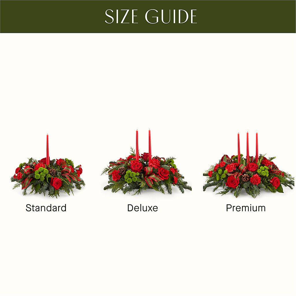 By the Candlelight Centerpiece – LANELLE'S FLORAL DESIGNS, Livonia LA