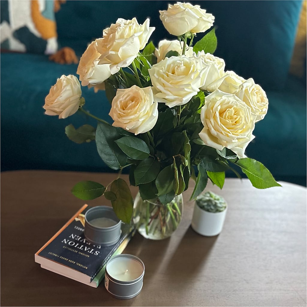 Long Stem Yellow Rose Bouquet – LANELLE'S FLORAL DESIGNS, Livonia LA