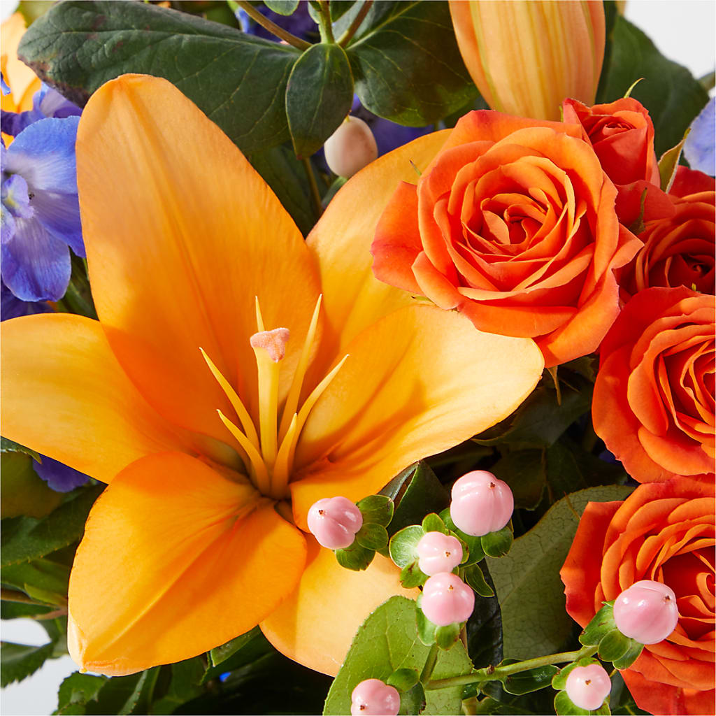Radiant Citrus Bouquet – LANELLE'S FLORAL DESIGNS, Livonia LA