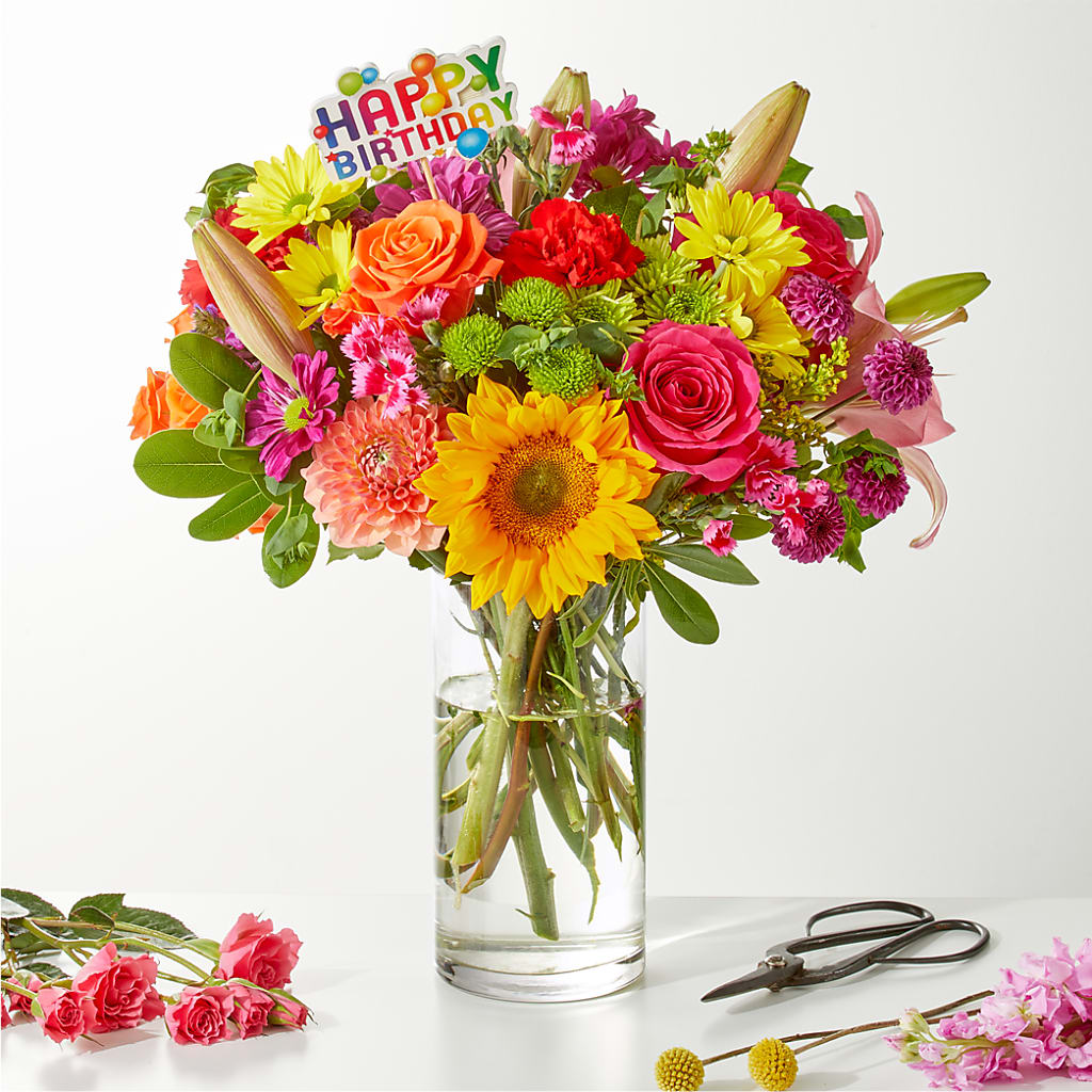 Cue the Confetti - A Florist Original – LANELLE'S FLORAL DESIGNS, Livonia LA