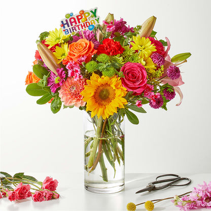 Cue the Confetti - A Florist Original – LANELLE'S FLORAL DESIGNS, Livonia LA