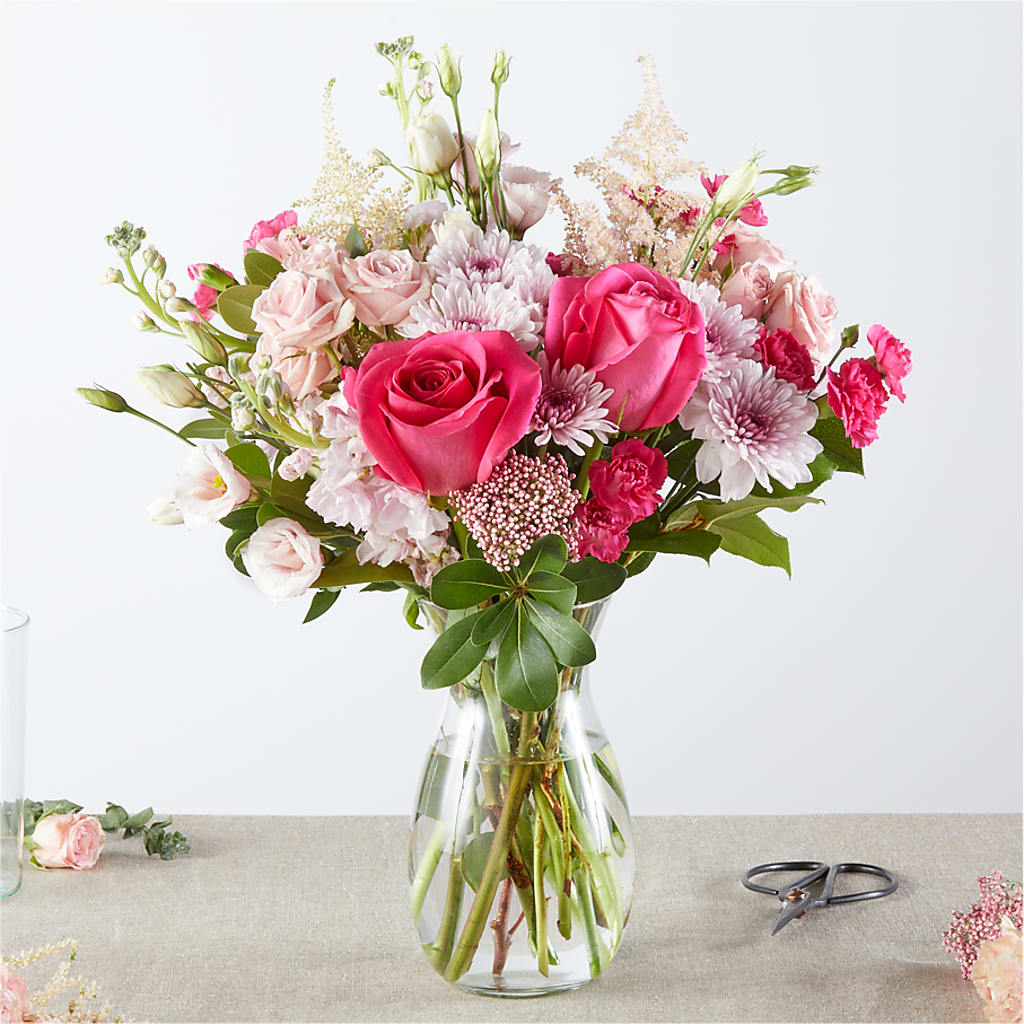 Pink Ribbon - A Florist Original – LANELLE'S FLORAL DESIGNS, Livonia LA