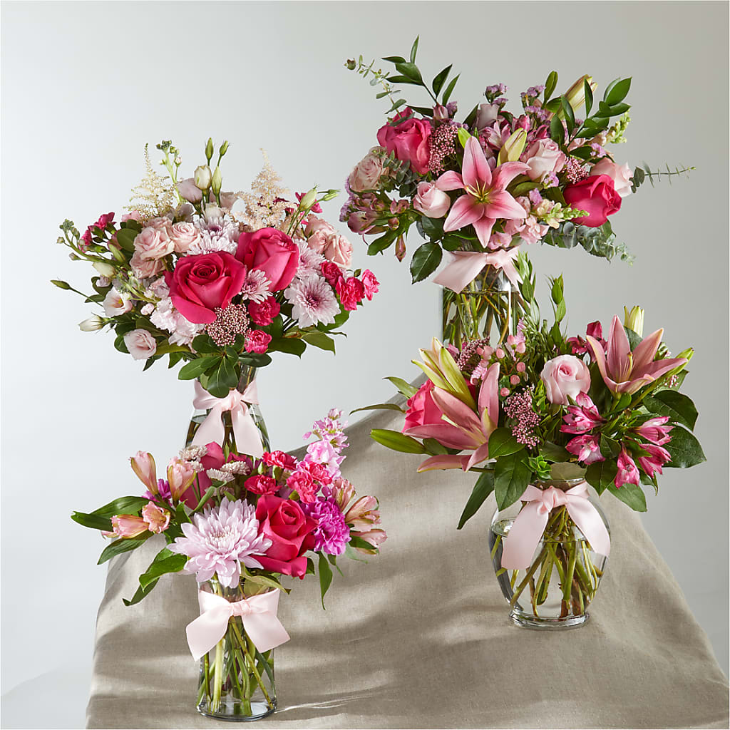 Pink Ribbon - A Florist Original – LANELLE'S FLORAL DESIGNS, Livonia LA