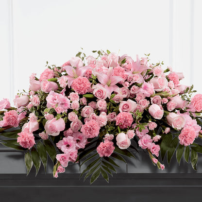 Garden of Comfort Casket Spray (Standard) – LANELLE'S FLORAL DESIGNS, Livonia LA