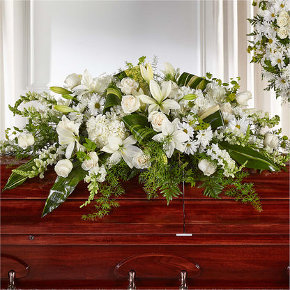 Abundance Casket Spray – LANELLE'S FLORAL DESIGNS, Livonia LA