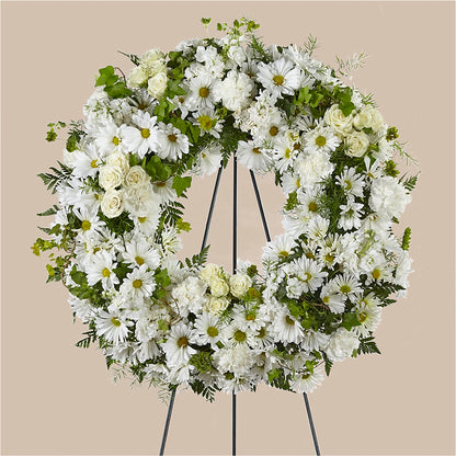 Faithful Wishes Wreath – LANELLE'S FLORAL DESIGNS, Livonia LA