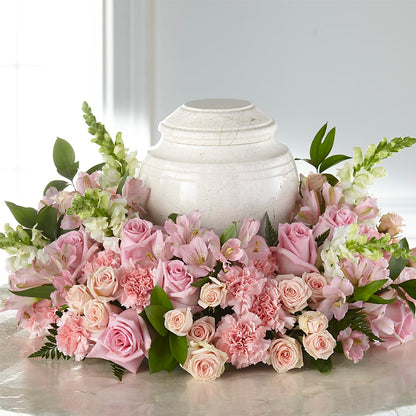 Blooms of Hope Cremation Adornment – LANELLE'S FLORAL DESIGNS, Livonia LA