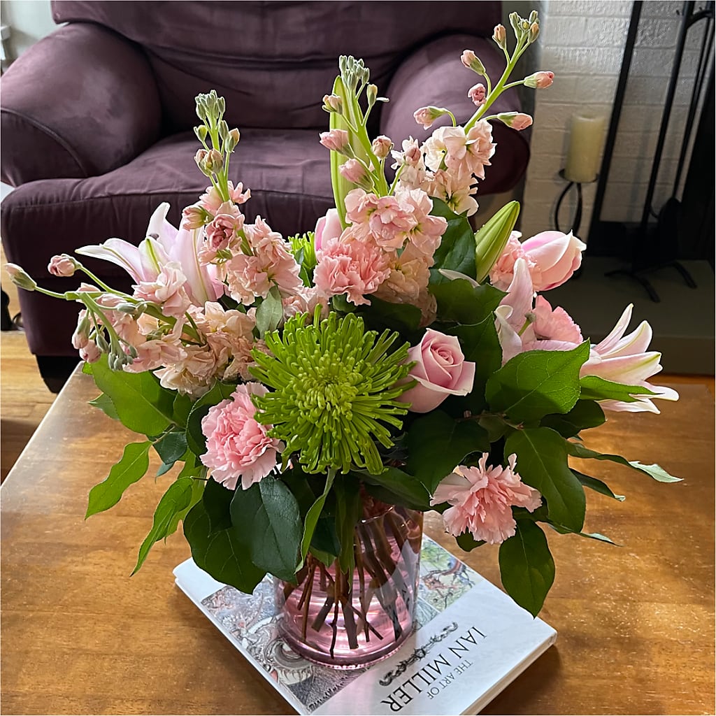 Pretty in Pink Bouquet – LANELLE'S FLORAL DESIGNS, Livonia LA