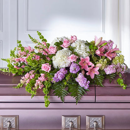 Life's Gratitude Casket Spray – LANELLE'S FLORAL DESIGNS, Livonia LA