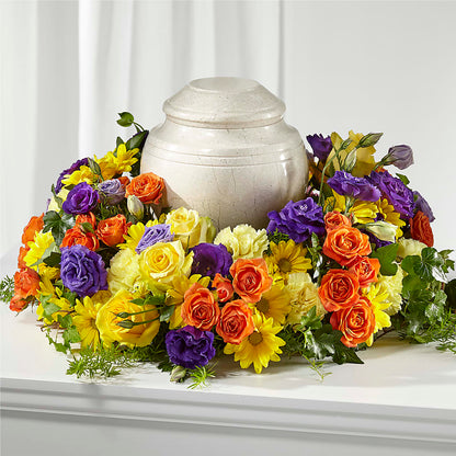 Blossoms of Remembrance Cremation Adornment – LANELLE'S FLORAL DESIGNS, Livonia LA