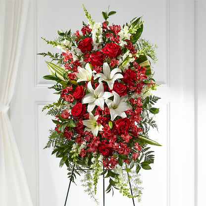Everlasting Memory Standing Spray – LANELLE'S FLORAL DESIGNS, Livonia LA