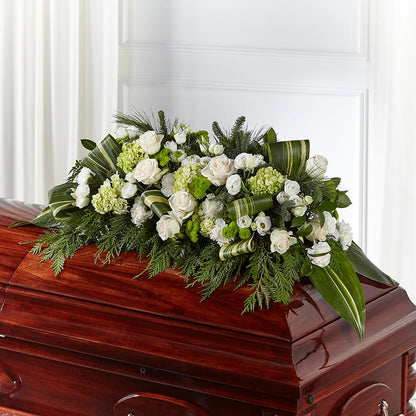 Hopeful Gesture Casket Spray – LANELLE'S FLORAL DESIGNS, Livonia LA