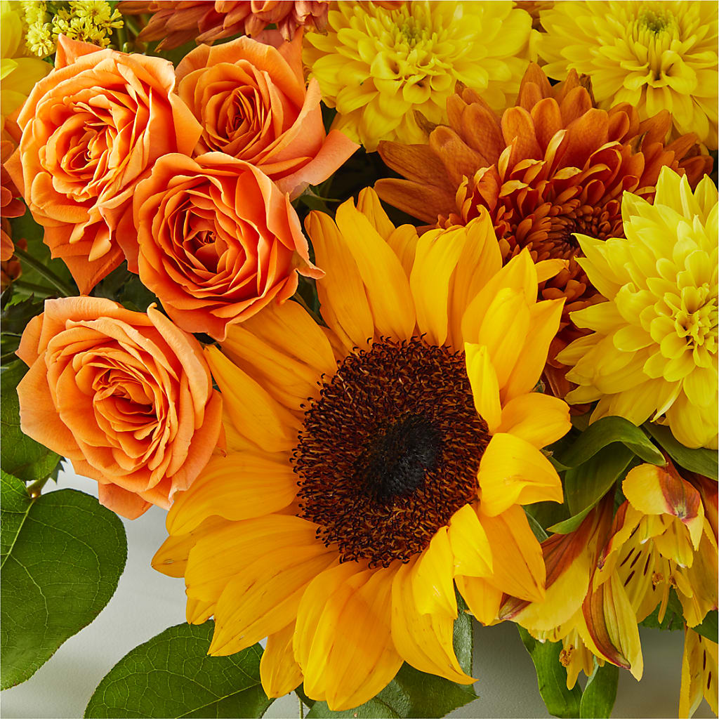 Autumn Harmony Centerpiece – LANELLE'S FLORAL DESIGNS, Livonia LA