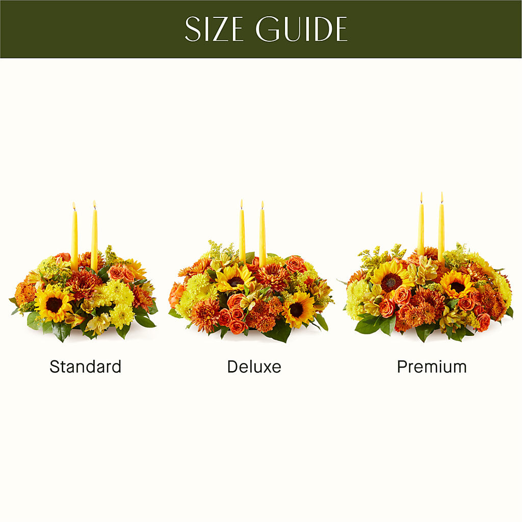 Autumn Harmony Centerpiece – LANELLE'S FLORAL DESIGNS, Livonia LA