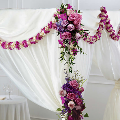 Color & Light Chuppah Decor – LANELLE'S FLORAL DESIGNS, Livonia LA